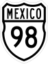 Federal Highway 98 shield