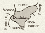 Γειτονικές πόλεις και δήμοι του Ντίνσλακεν
