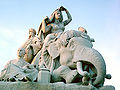 "Asian" group, Albert memorial.