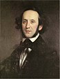 Felix Mendelssohn Bartholdy, porträtiert von Eduard Magnus, 1846