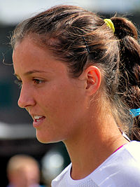 Robson on her way to her second junior slam final at the 2009 Australian Open, she repeated the trip a year late