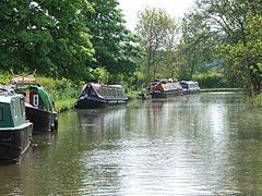 The canal near Nether Heyford, Northamptonshire