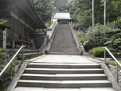 Treppe zur Haupthalle