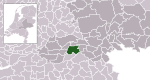 Location of West Maas en Waal