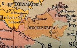 Plasseringa til Mecklenburg-Schwerin