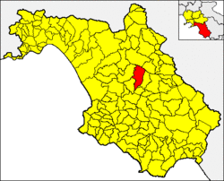 Ottati within the Province of Salerno