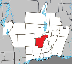 Location within Papineau RCM