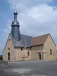 The church in Saint-Germain-Beaupré