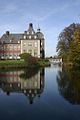 Schloss Hovestadt Wasserschloss, Vorburganlage, Schlosskapelle und Barockgarten sowie Nepomukstatue