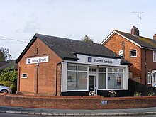 Photograph of an East of England Co-op Funeral Services office in West Mersea, Essex
