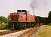 251 902-3 (formerly series V 51) arrives at Warthausen in 1988