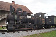 Die 38 IIIc5 der Bosnisch-Herzego­winischen Staatsbahnen waren neben den R.370 der FS eine der meistgebauten Zahnradlokomotiven der Welt. (Floridsdorf, 1894)[74]