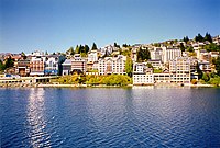 Skyline of Bariloche