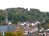 Blick über Bann to the Großen Hausberg