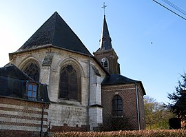 The church in Guyencourt-sur-Noye