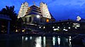 ISKCON Bangalore Temple at night