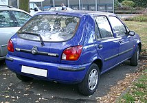 Mazda 121 5-door hatchback (pre-facelift; pre-1997 logo)