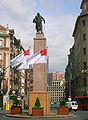 Bilbao - Şehrin kurucusu Diego López anıtı