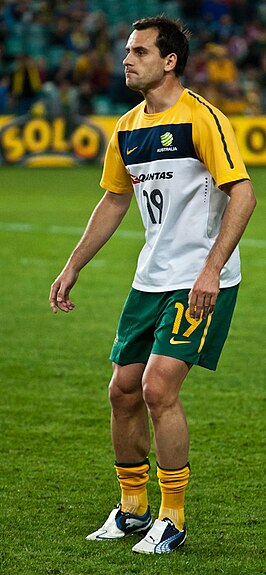 Garcia in 2010 als speler van Australië