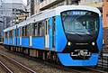 "Clear Blue" liveried set A3001 in August 2021