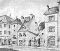 Häusergruppe in der Marienstraße 6 und 7, (1910, Steinlein)