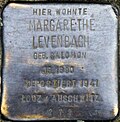 Stolperstein für Margarethe Levenbach (Weyertal 127)