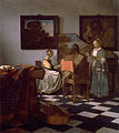 Jan Vermeer, Das Konzert, 1663–1666, gestohlen 1990 aus dem Isabella Stewart Gardner Museum, Boston.
