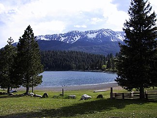 Wallowa Lake in den Wallowa Mountains