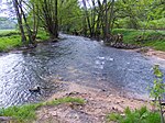 Zusammenfluss der Jossa in die Sinn