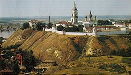 Foto kathedraal voor restauratie (1990)