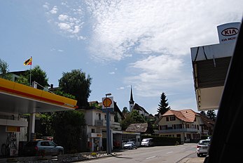 Im Dorf Mühleberg