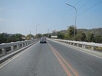 Naguilian Road along Naguilian Bridge