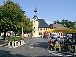 Apolda Marktplatz mit Rathaus