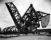 The B&OCT Bascule Bridge, with that of the St. Charles Air Line RR in the background