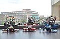 Evyap Robot Kulübü'nün tasarlamış olduğu robotlar Marmara Üniversitesi Robot Olimpiyatları'nda