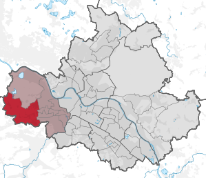 Lage des statistischen Stadtteils Gompitz/Altfranken in Dresden