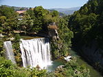 Das natürliche und architektonische Ensemble von Jajce