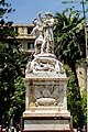 Monument to Simon Bolivar, Plaza de Armas, Santiago de Chile. November 2016.