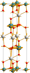 Struktur von Natriumdiuranat