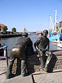 Fischerstatuen Neuharlingersiel