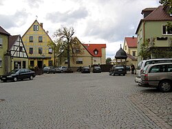 Central square in Abtswind