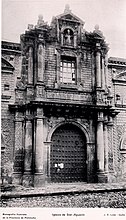 Portal of the convent in 1922[6]