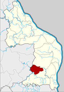 District location in Nakhon Phanom province