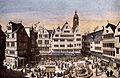 Hühnermarkt in 1738