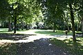 Sachgesamtheit ehem. Friedhof der Wallonisch-Niederländisch Gemeinde mit Hochkreuz und Grabmalen