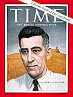 Vickrey's 1961 Time cover of J.D. Salinger.