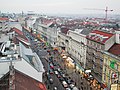 Die Mariahilfer Straße in Wien im Jahr 2006