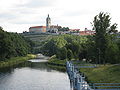 Der Moldaukanal Vraňany–Hořín bei Mělník