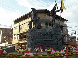 Monument in Puerto Asís