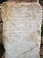 Inschrift auf einer Ehrenbasis im Auftrag von Bule, Demos und Gerusie von Patara, Metropolis des lykischen Bundes
